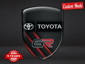 Toyota Pegatinas Silicona Auto Pro Máximo Resistente Diseño 